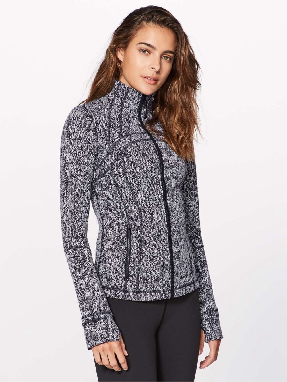 Lululemon Define Jacket
Luon Irregular Denim Twill Black White
